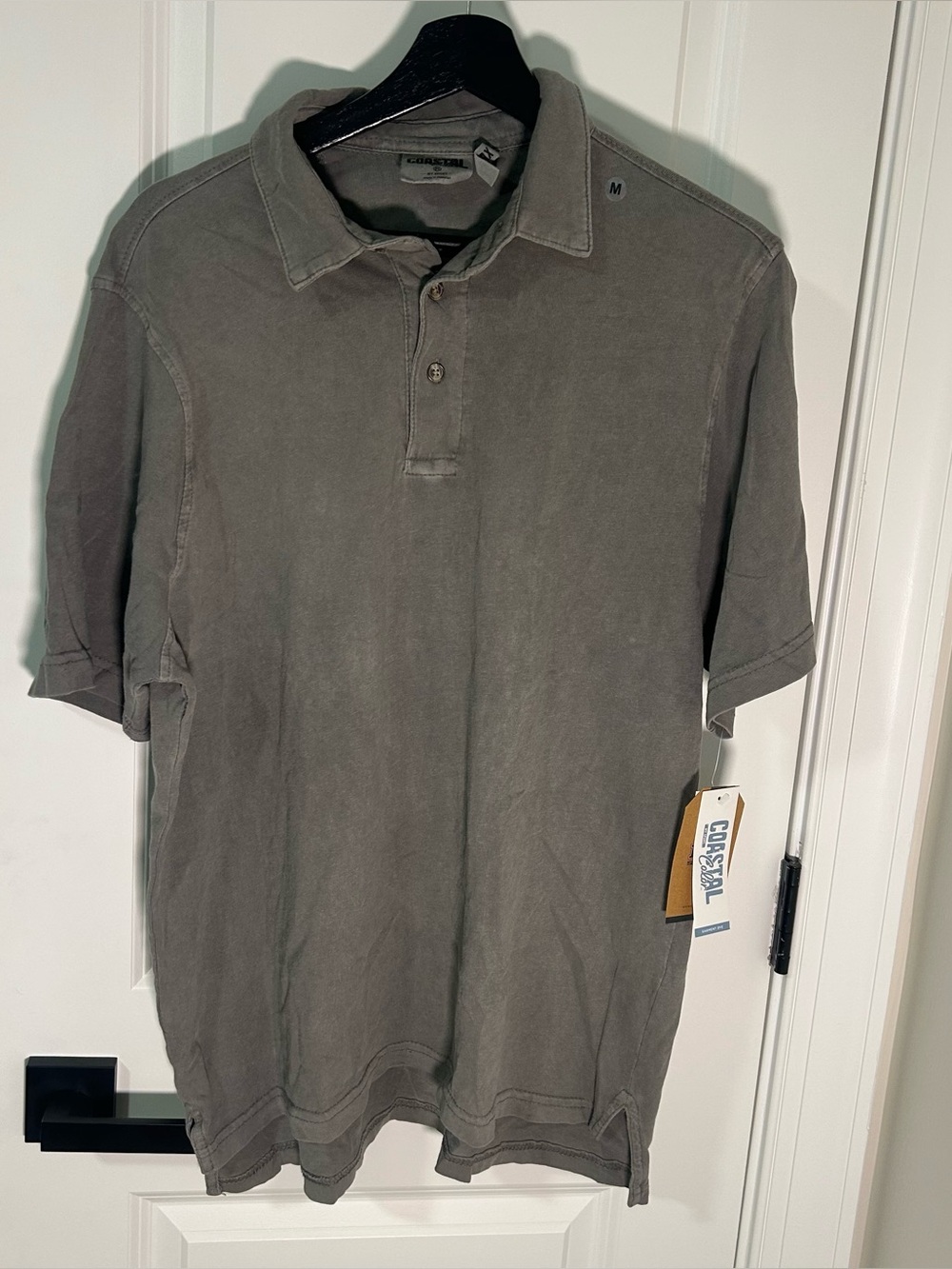 Coastal Color My Sport Relaxed Fit 3 Button Men’s Polo Sz M NWT
